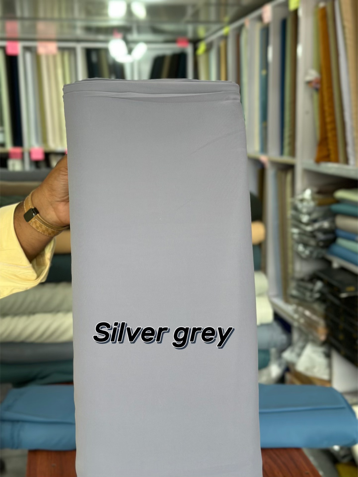 Al Habib Qaza — Silver Grey