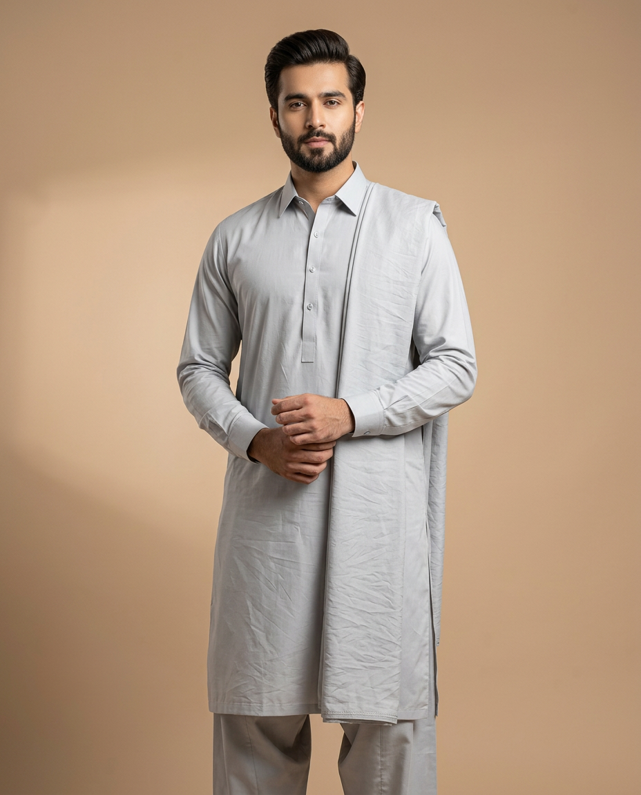 Light Grey on model