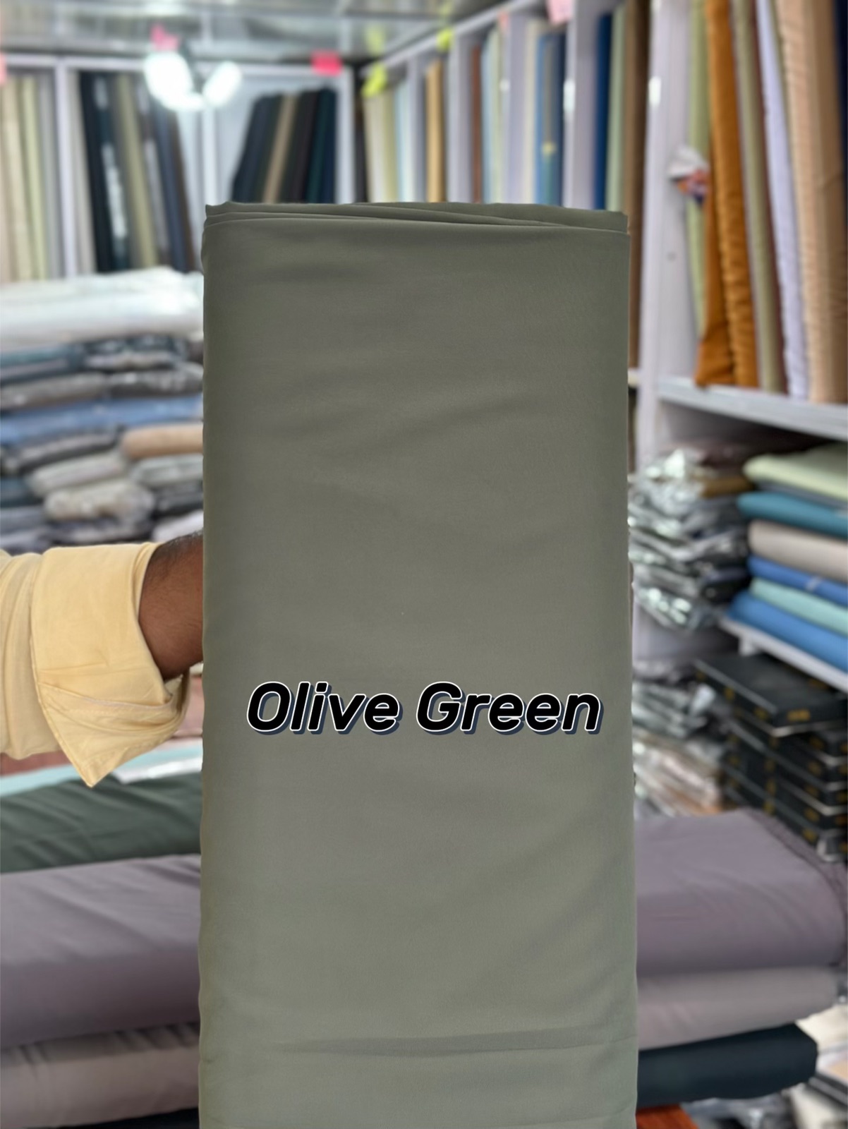 Al Habib Qaza — Olive Green