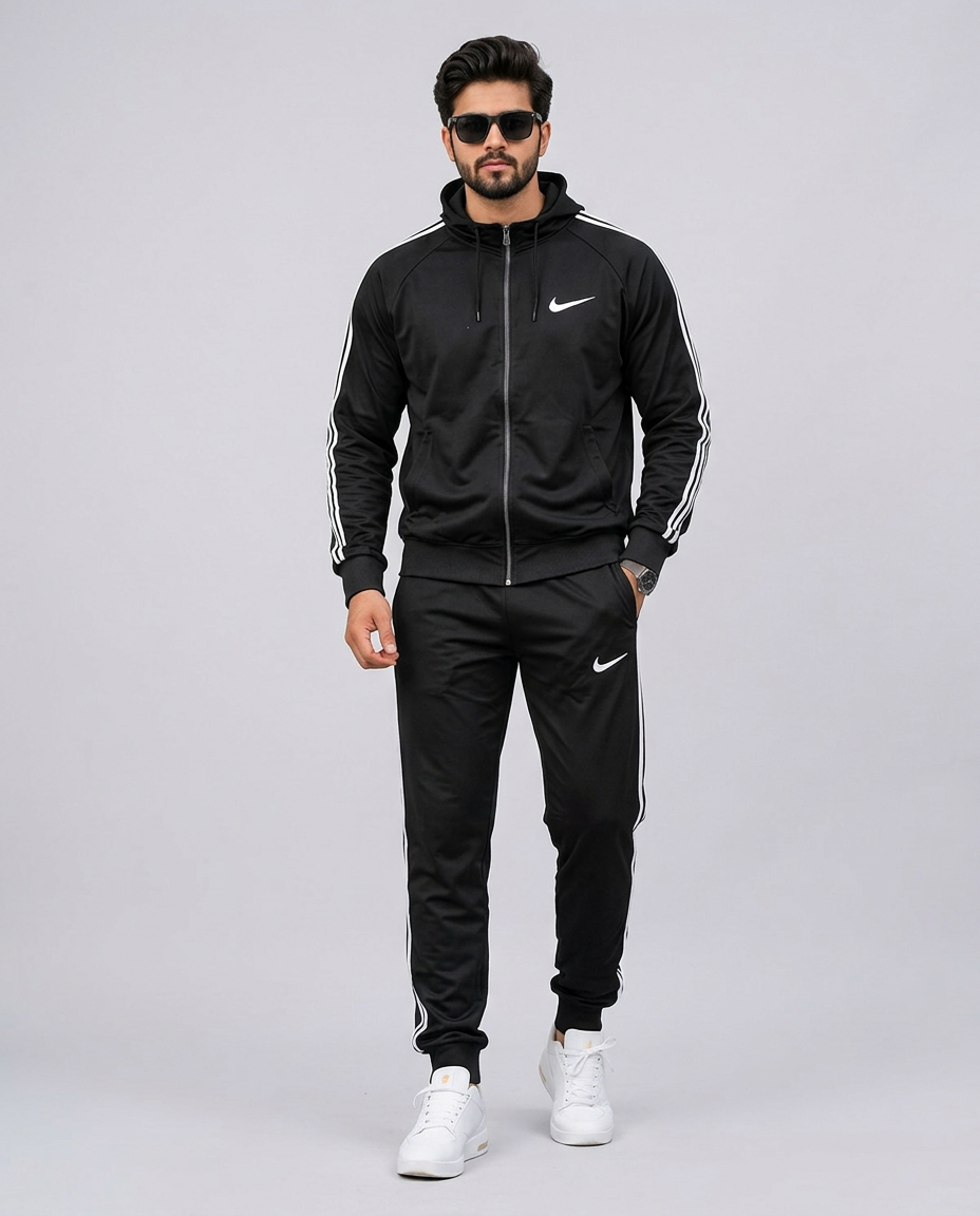 Nike Track Suit — Black
